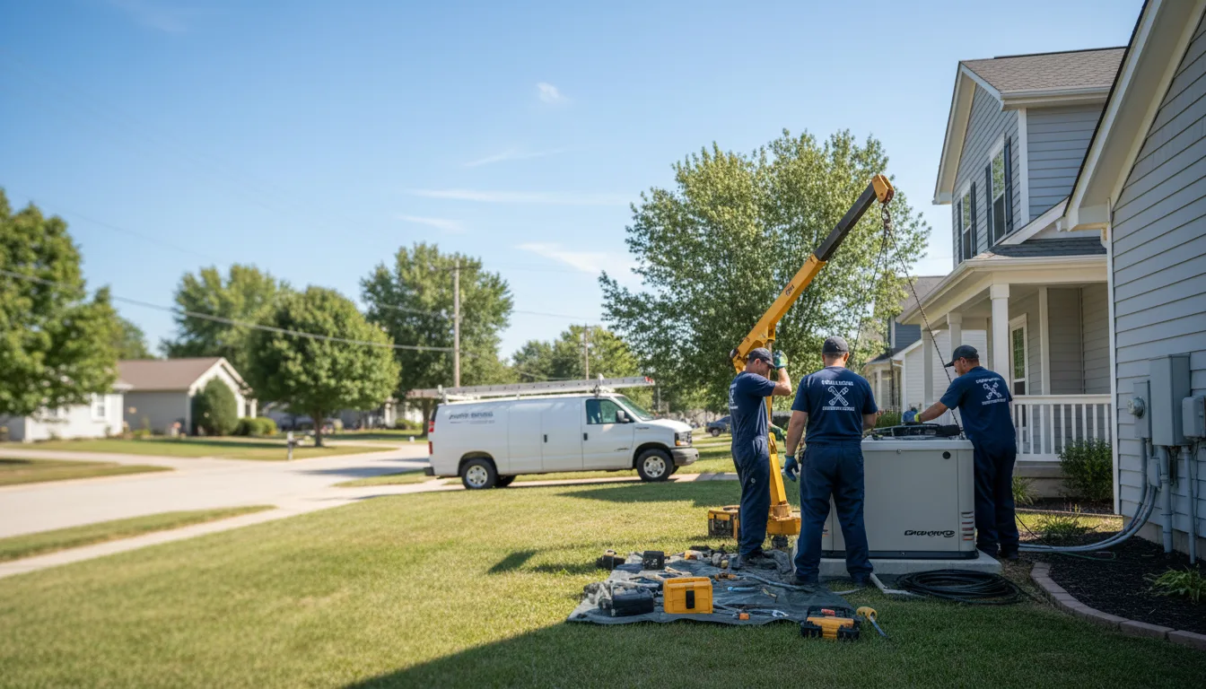 Generator Installation in Simpsonville, SC near me
